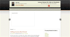 Desktop Screenshot of luxuryhomescle.com