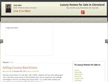 Tablet Screenshot of luxuryhomescle.com